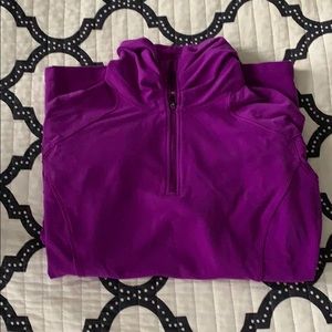 Dark Purple Lululemon Quarter Zip